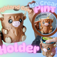 HIGHLAND COW- 3D PRINTED ICE CREAM PINT HOLDER