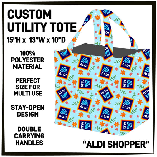 RTS - Aldi Shopper Utility Tote