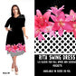 RITA SWING DRESS RUN-POLKA DIPPED