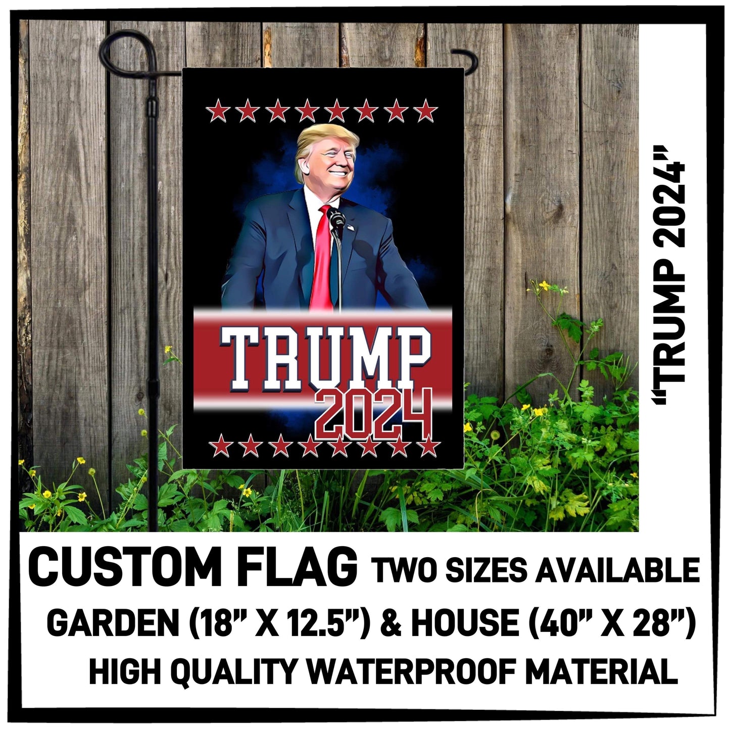 RTS - Trump 2024 Custom Flag