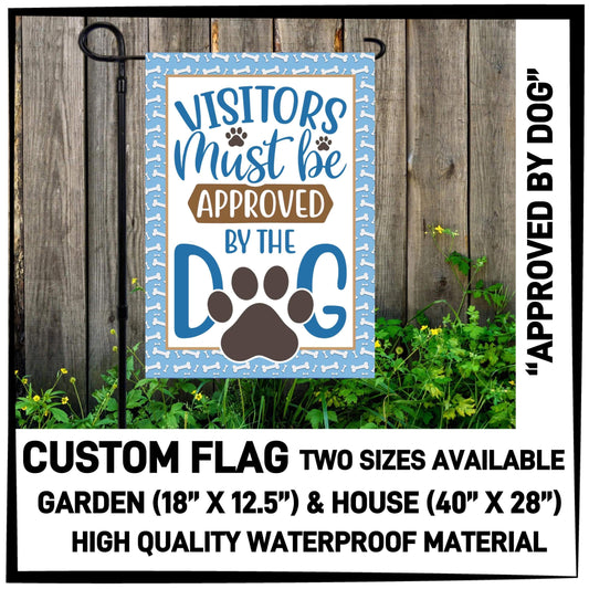 RTS - Approved By Dog Custom Flag