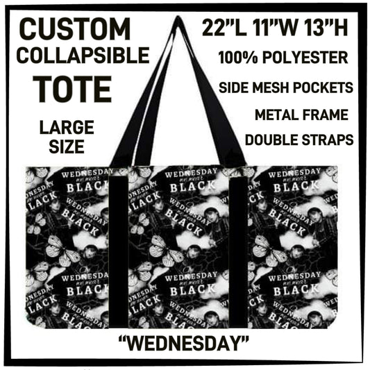 RTS - Wednesday Collapsible Tote