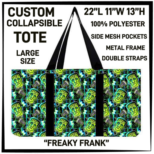 RTS - Freaky Frank Collapsible Tote