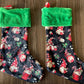 XMAS STOCKINGS-VINTAGE TREES