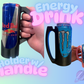 3D PRINTED ENERGY DRINK CUP HOLDER WITH HANDLE