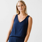LC RUN- NAVY LOUNGE TANK