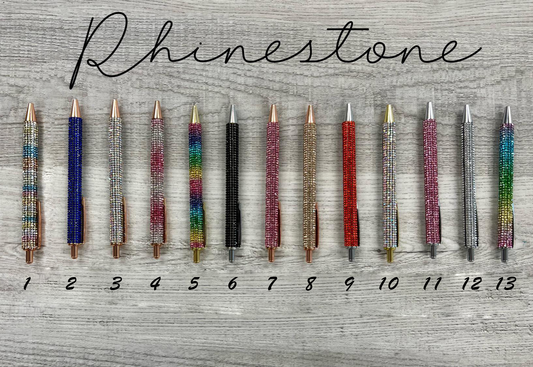 RTS - Rhinestone Pens (Multicolor Options)