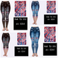LEGGING JEAN RUN-RWB TIE DYE (ACTIVE BACK POCKETS)