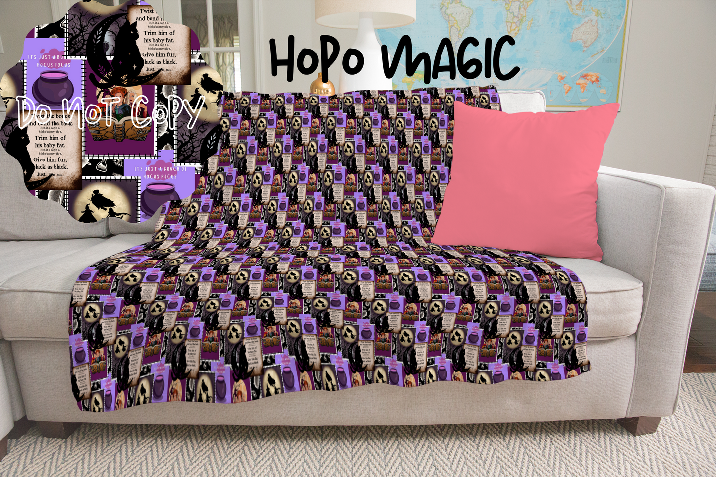 HOPO MAGIC - GIANT SHAREABLE THROW BLANKETS