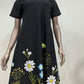FLORAL BUTTERFLIES - T-DRESS W/ POCKETS