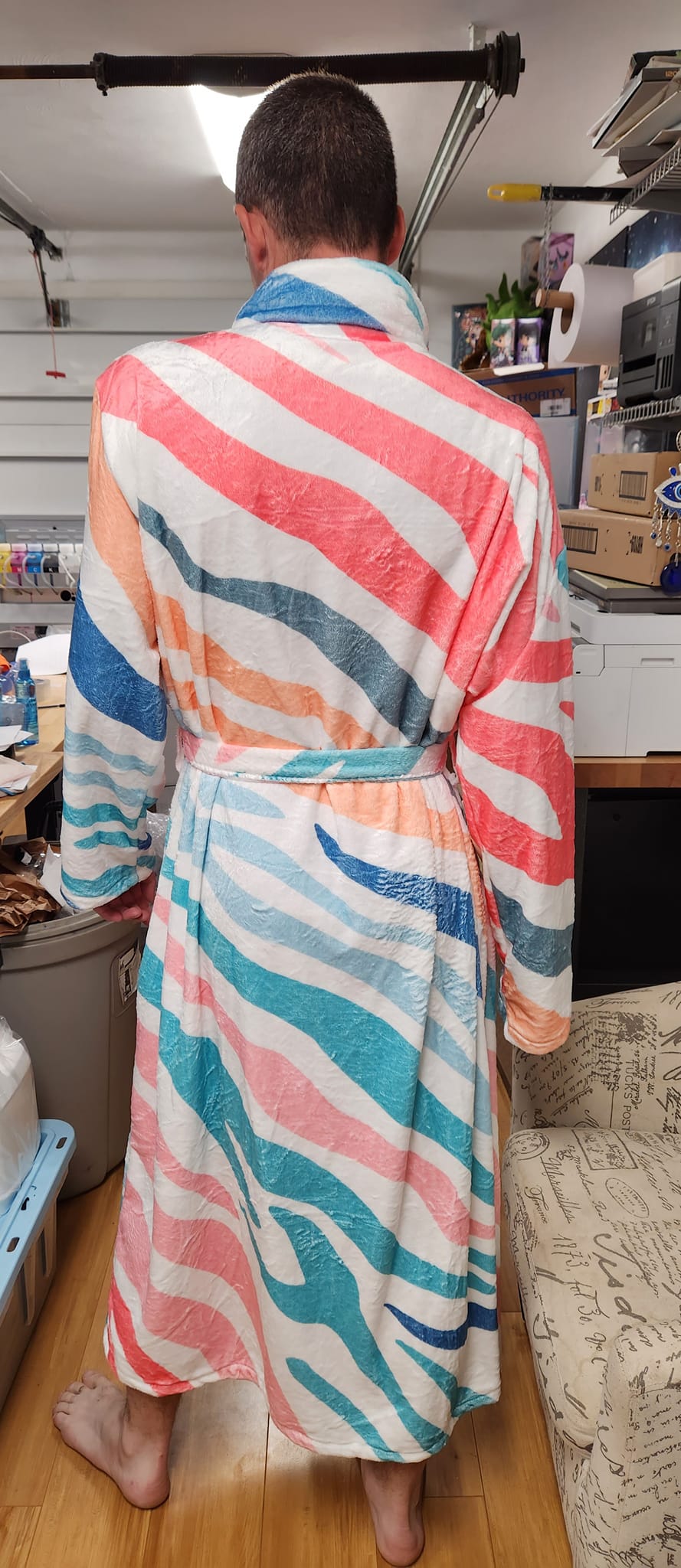 HOUSE ROBES- FLORAL DESIGN