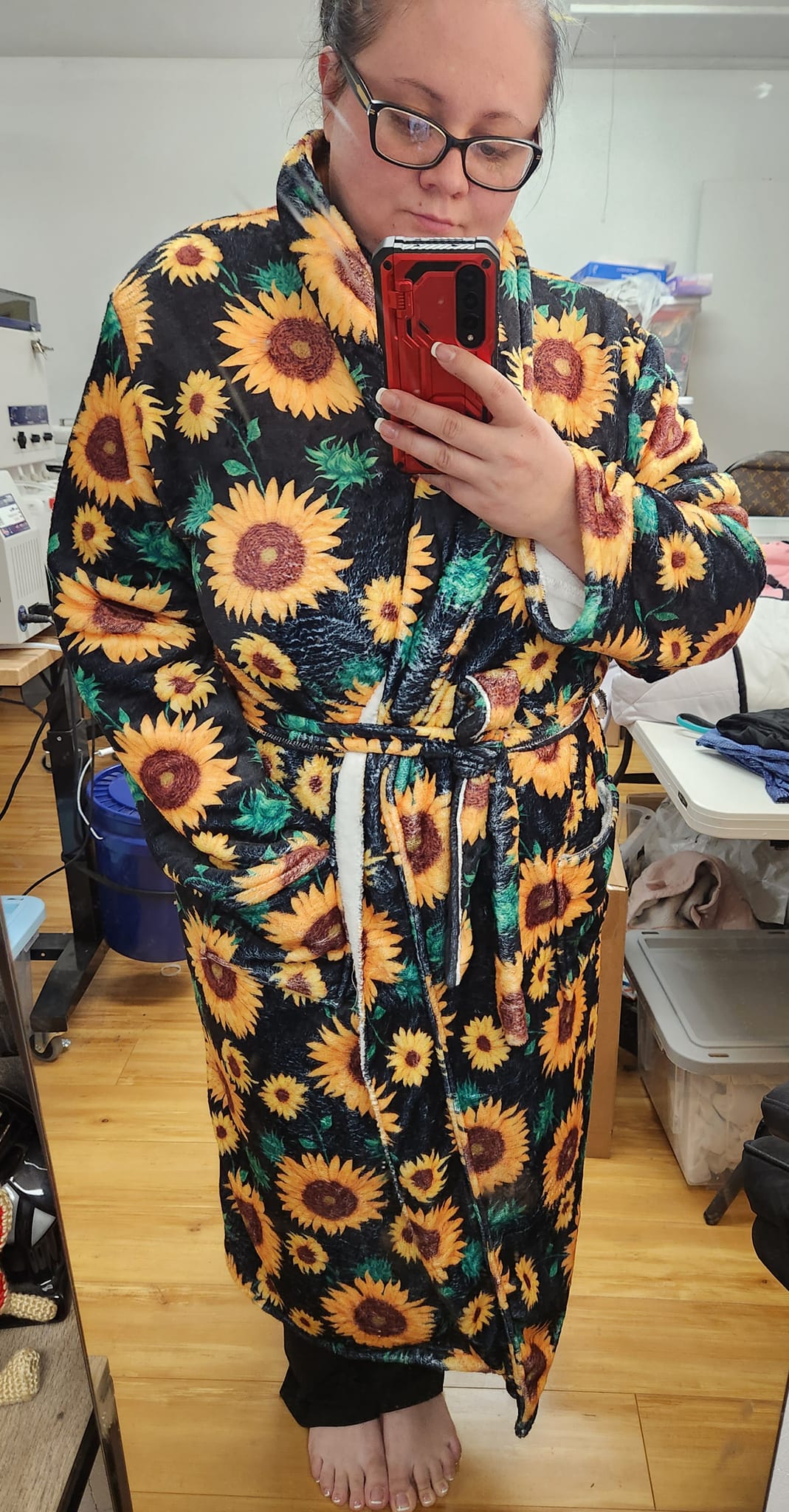 HOUSE ROBES- FLORAL DESIGN