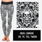 SKULL DAMASK LEGGINGS/JOGGERS
