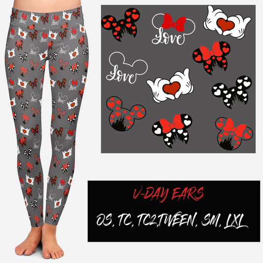 VDAY BATCH-VDAY EARS LEGGINGS AND JOGGERS