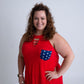 PATRIOTIC KEYHOLE TANK
