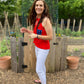 PATRIOTIC KEYHOLE TANK