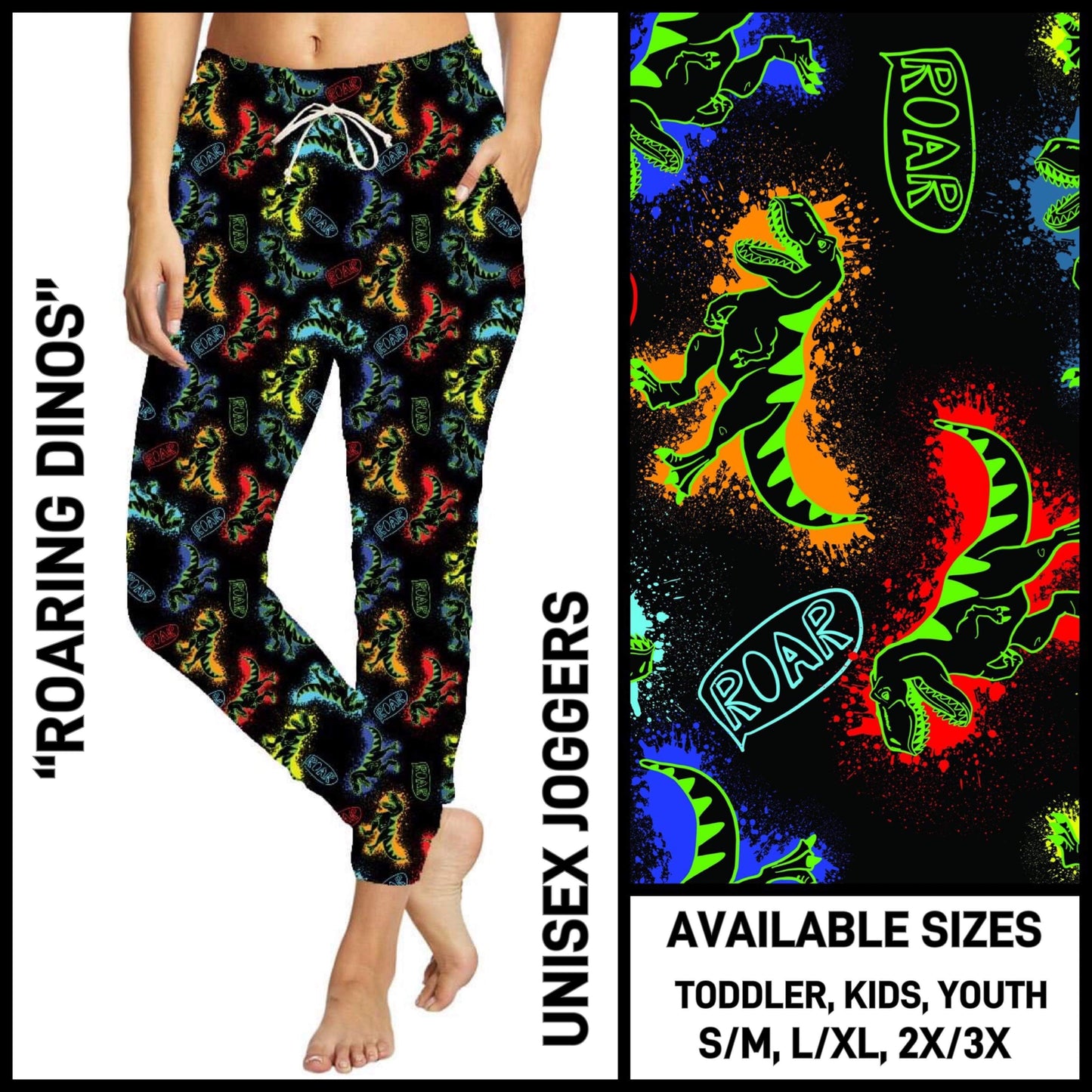 RTS - Roaring Dinos Joggers