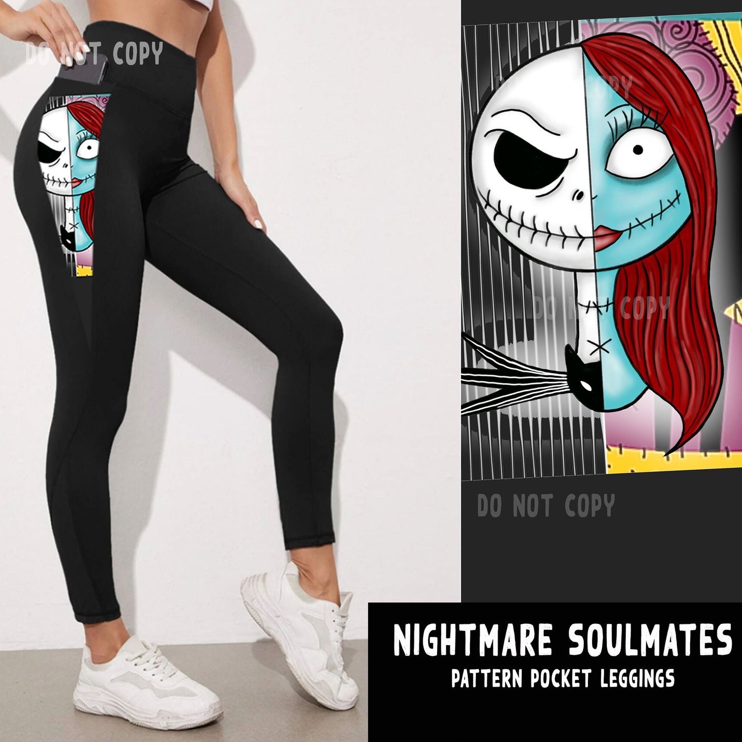 PATTERN POCKET FULL-NIGHTMARE SOULMATES