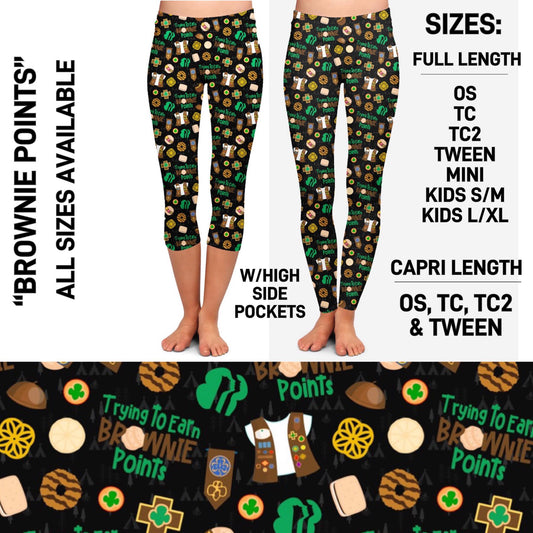 RTS - Brownie Points Leggings with Pockets