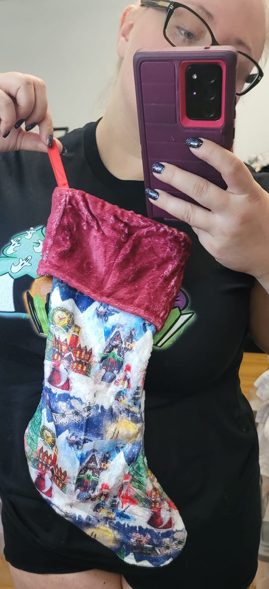 STOCKING RUN-KITTY CHRISTMAS
