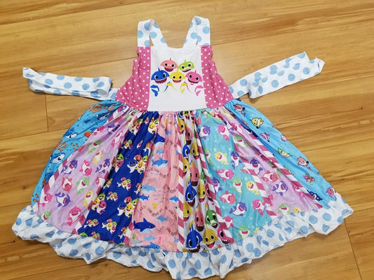 SHARK TWIRL DRESS