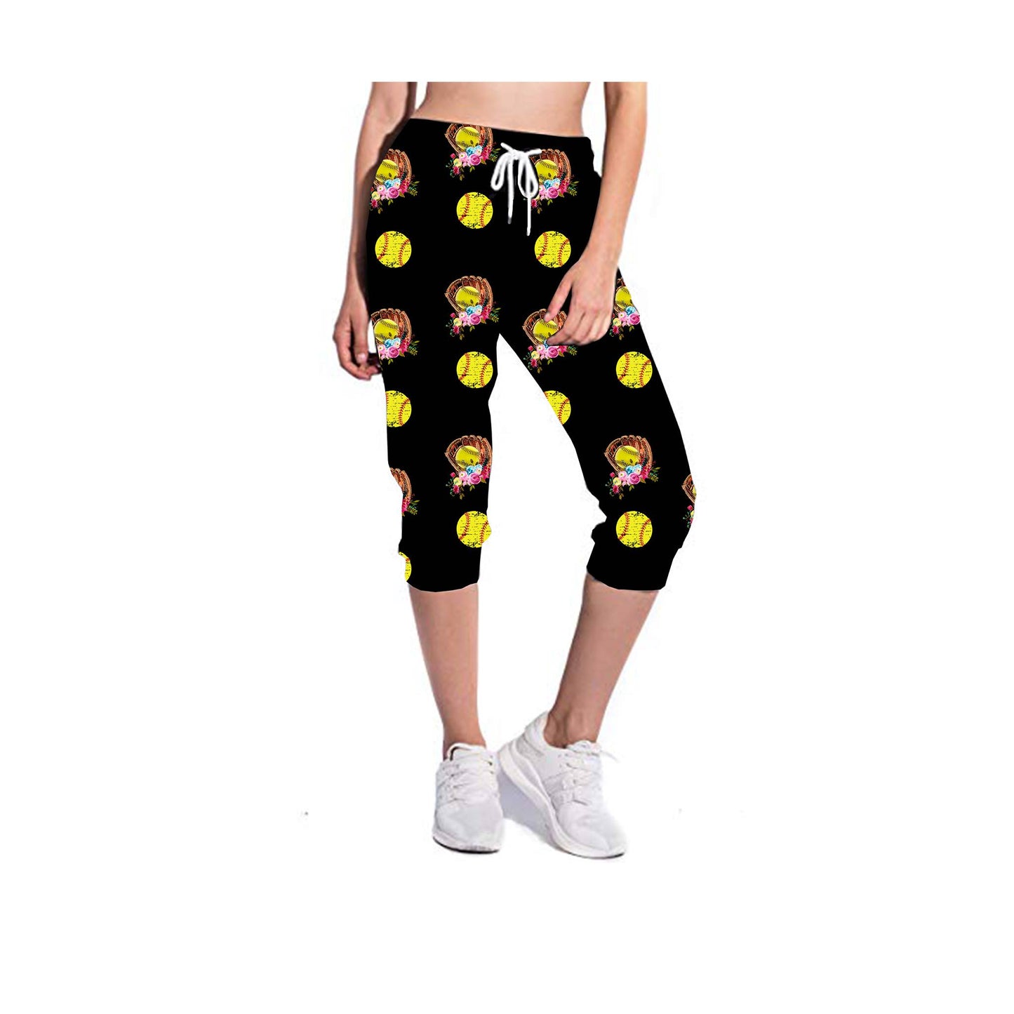 SOFTBALL JOGGER CAPRI
