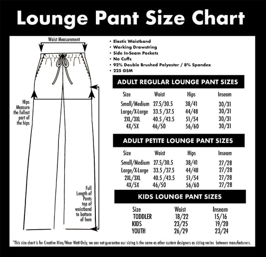 Santa Skulls - Lounge Pants