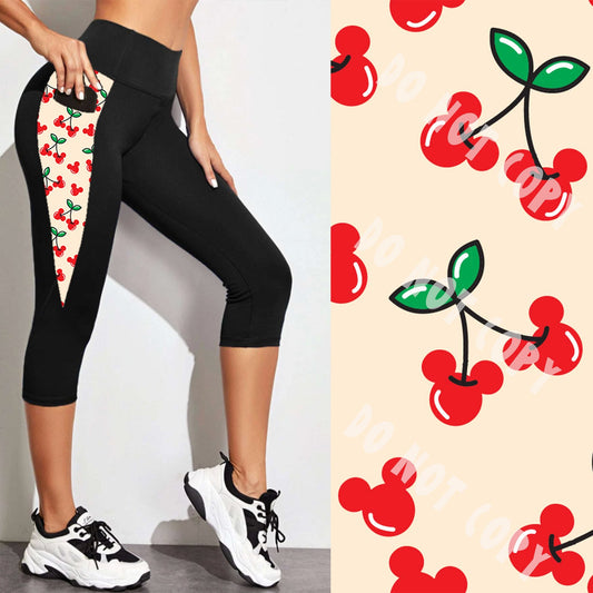 PPO RUN-CHERRY EARS CAPRI/LEGGING
