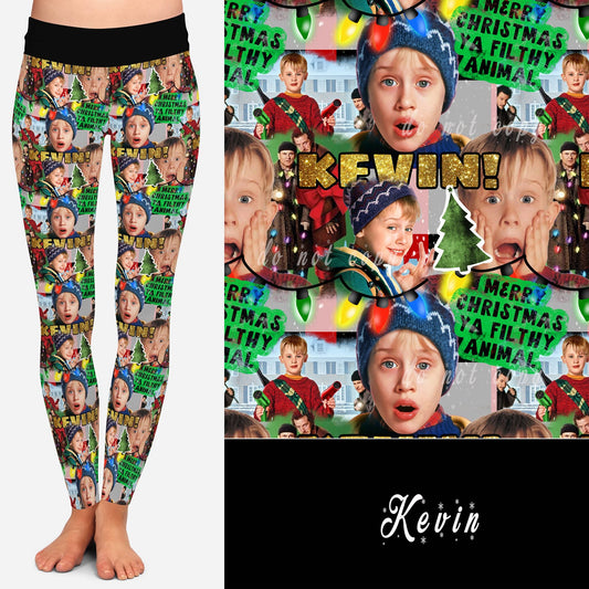 HOLIDAY BATCH 1- KEVIN! LEGGINGS/JOGGERS