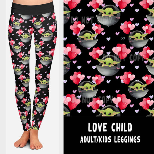 LUCKY IN LOVE-LOVE CHILD LEGGINGS/JOGGERS