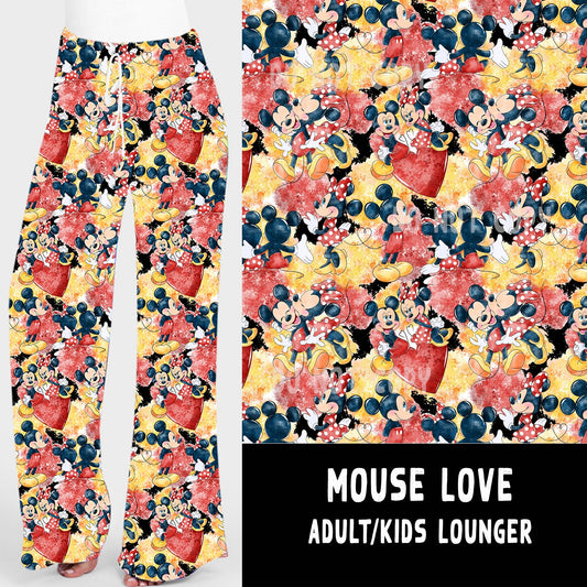 LUCKY IN LOVE-MOUSE LOVE UNISEX ADULT/KIDS LOUNGER