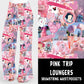 BATCH 63-PINK TRIP ADULT/KIDS LOUNGER