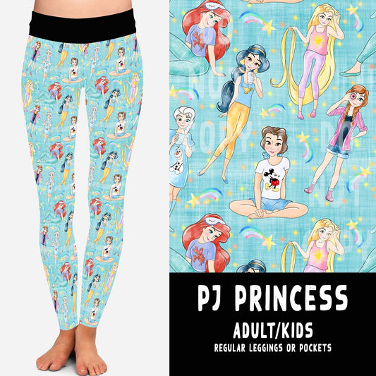 BATCH 62-PJ PRINCESS LEGGINGS/JOGGERS