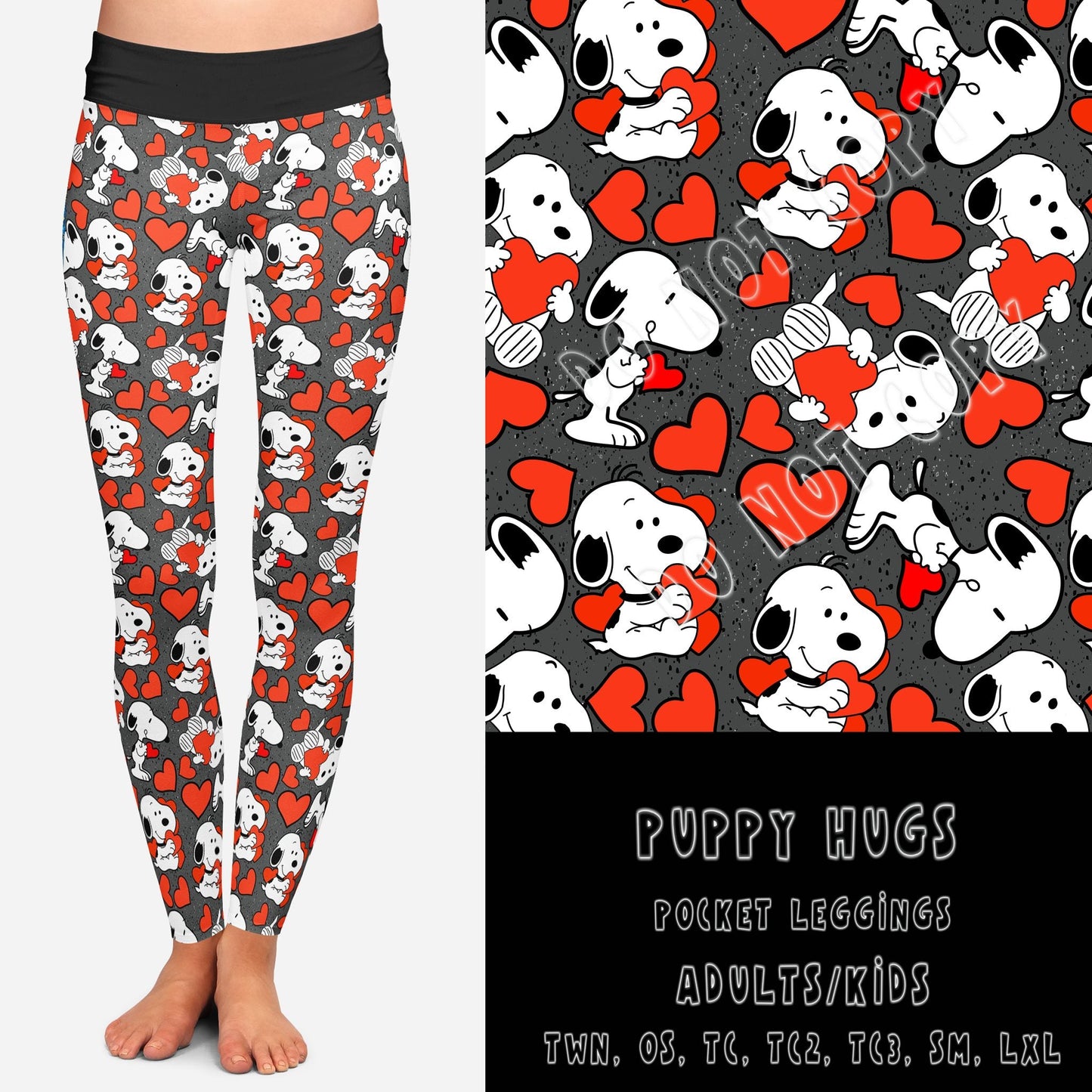 BATCH 70-PUPPY HUGS- LEGGINGS/JOGGERS