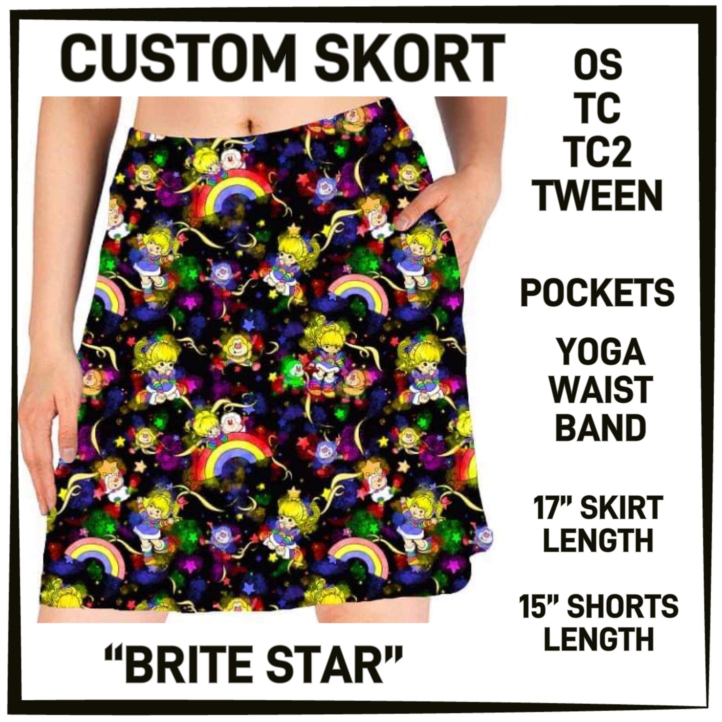 RTS - Brite Star Skort