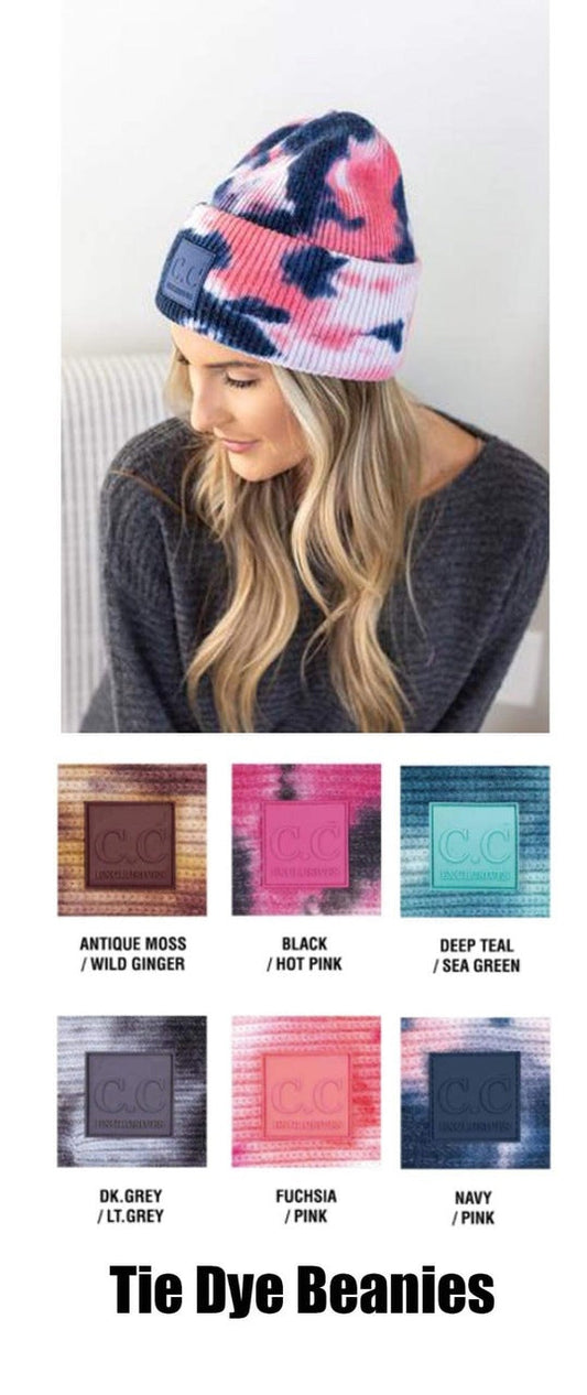 RTS - Adult Tie Dye Beanies