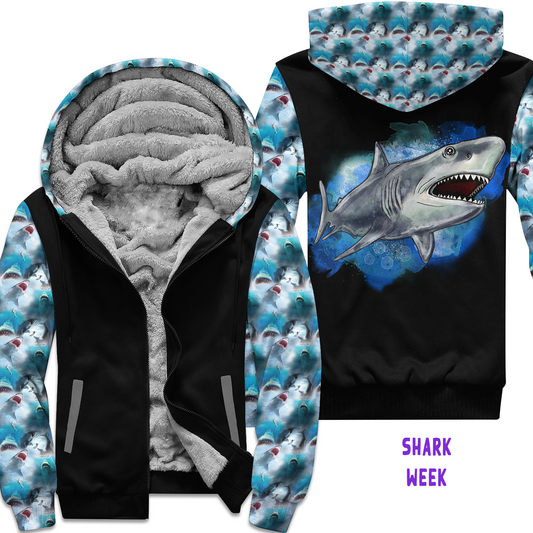 FLEECE JACKET RUN 2-SHARK WEEK