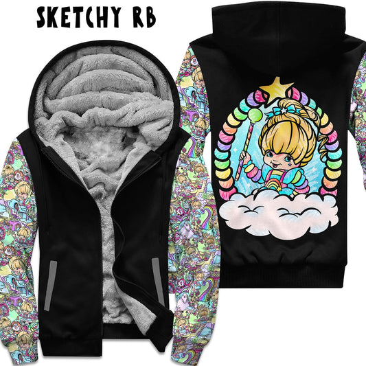FLEECE JACKET RUN 22- SKETCHY RB