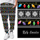 HOLIDAY BATCH 1- UGLY SWEATER LEGGINGS/JOGGERS