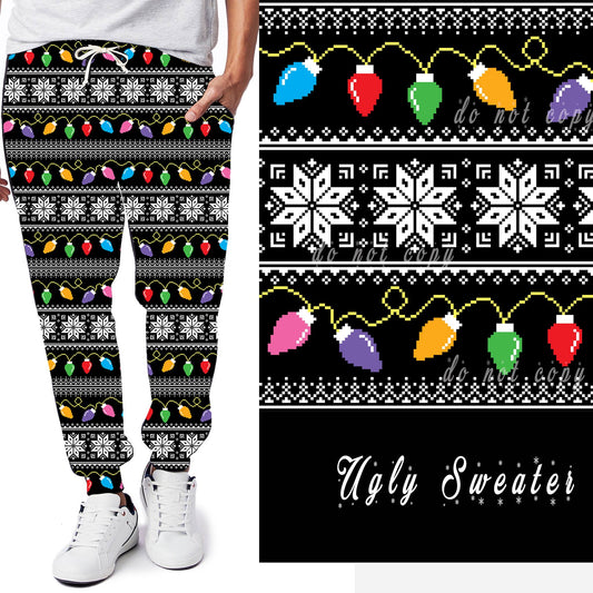 HOLIDAY BATCH 1- UGLY SWEATER LEGGINGS/JOGGERS