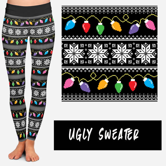 HOLIDAY BATCH 1- UGLY SWEATER LEGGINGS/JOGGERS