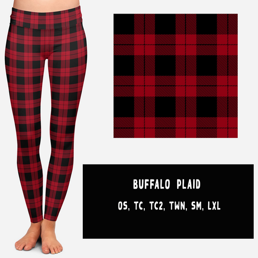BATCH 60-BUFFALO PLAID LEGGINGS/JOGGERS