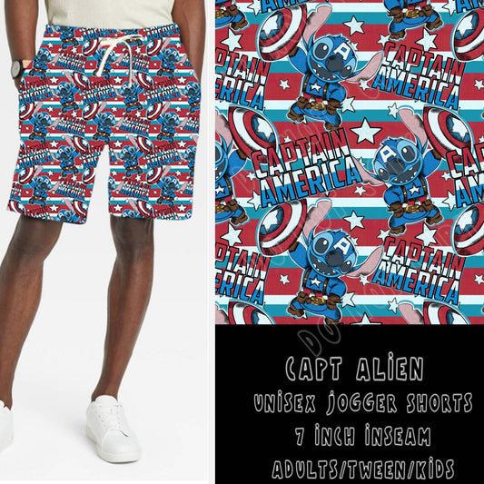 ACR RUN- CAPT A UNISEX JOGGER SHORTS