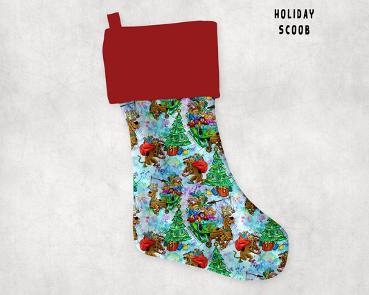 XMAS STOCKINGS-HOLIDAY SCOOB