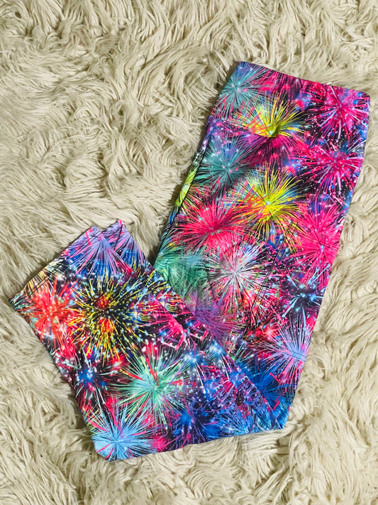Fireworks capris