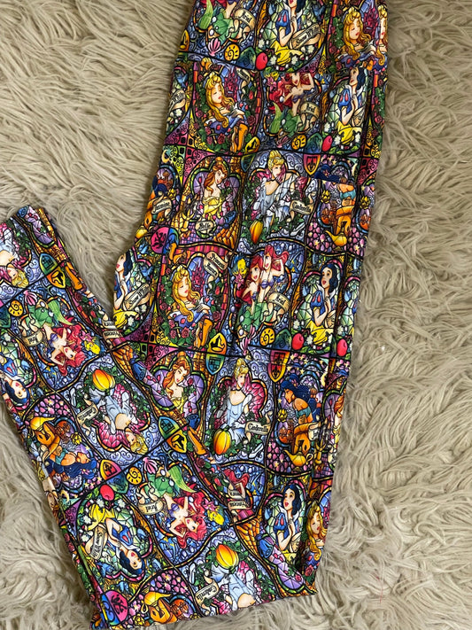 Stained Glass Princesses