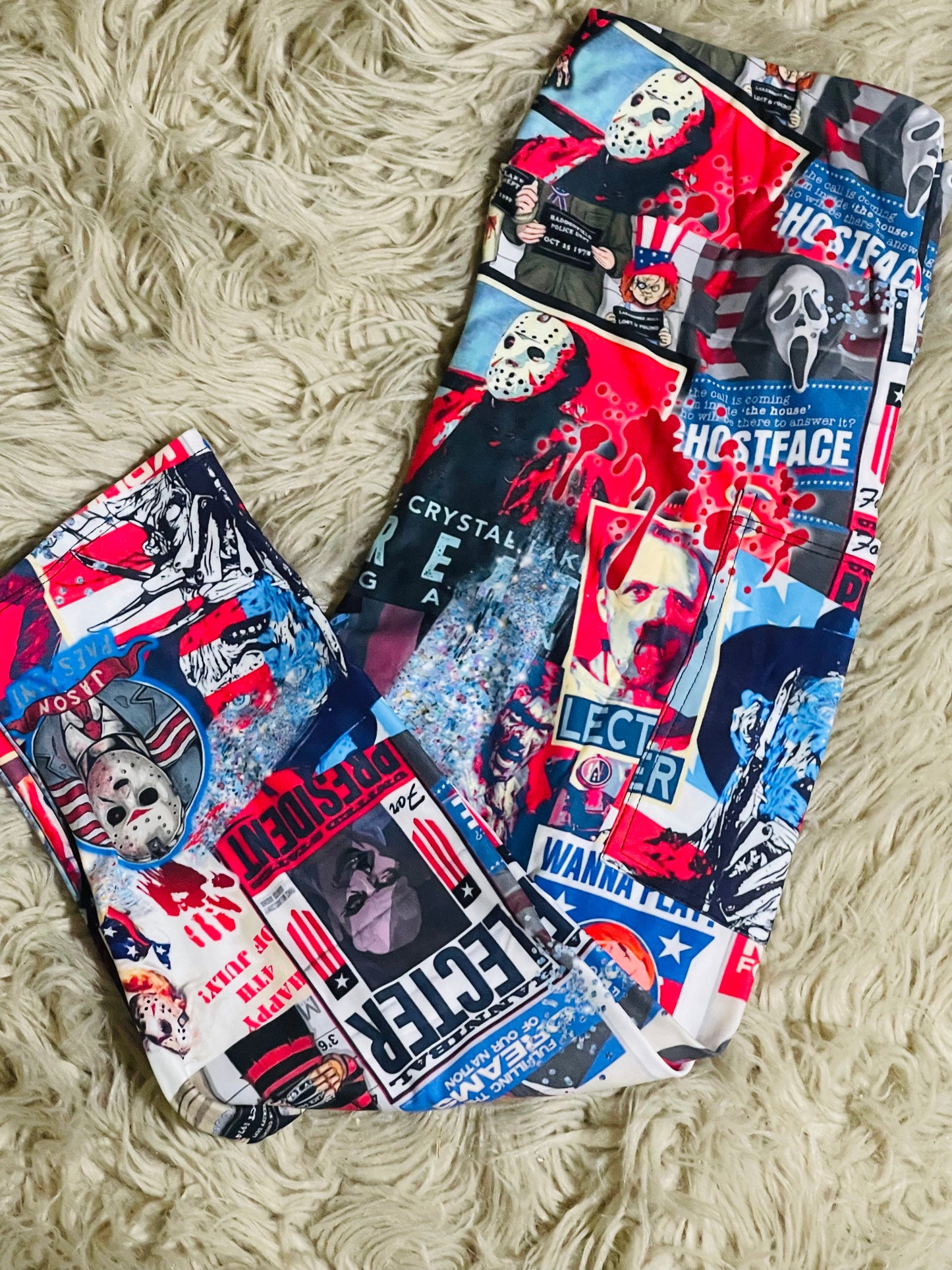 Patriotic Horror capris