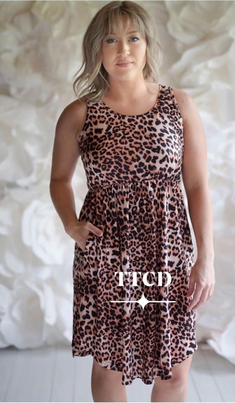 Sleeveless Babydoll Dress