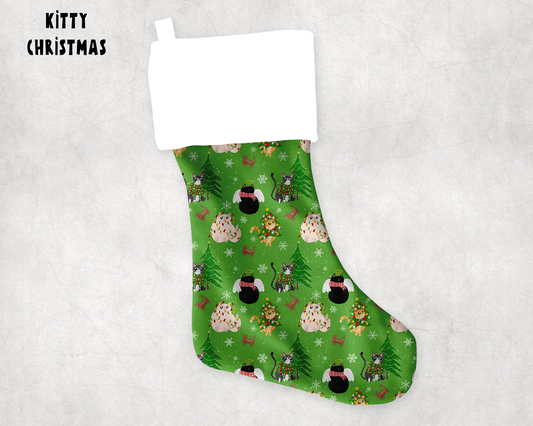 STOCKING RUN-KITTY CHRISTMAS