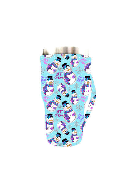 RTS - Let it Snow Man Beverage Sleeves